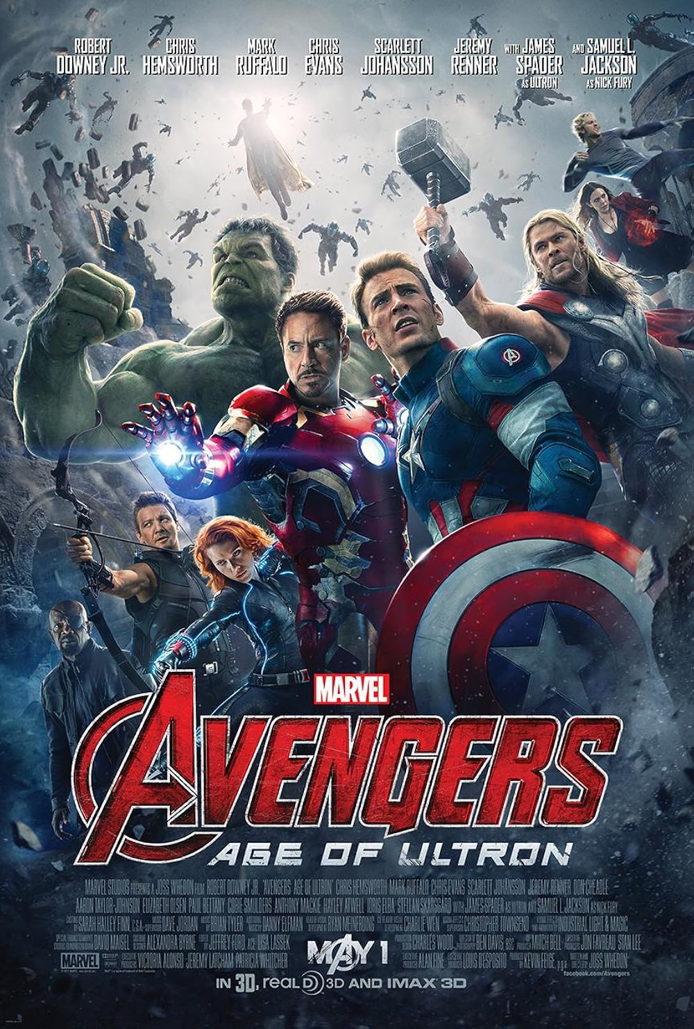 Avengers Age of Ultron (2015) 720p Movie